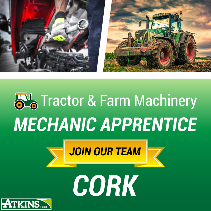 Tractor Mechanic Apprentice Cork - Atkins Apprentice Ad