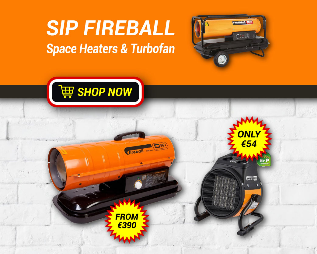 SIP Fireball Space Heaters & Turbofan