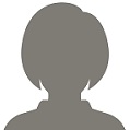 Grey silhouette of a  woman's head