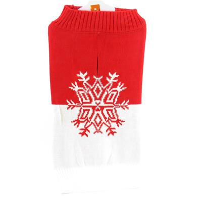 Xmas Snowflake Knitted Jumper (L)