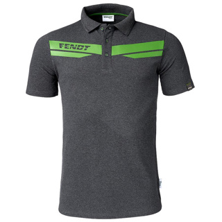 Fendt Polo Shirt Black and Green