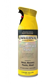 Universal Spray Paint - Canary Yellow (400ml)