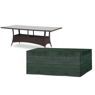 Garland 8 Seater Rectangular Table Cover Green