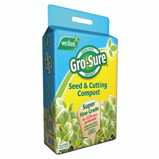 Grosure Seed & Cutting Compost Pouch (10ltr)