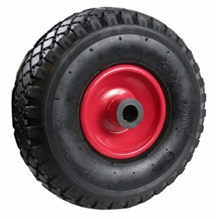 Wheel + Tyre Small 3.00 X 4 Steel Rim