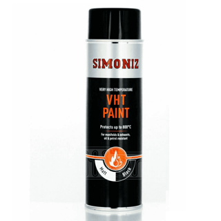 Simoniz Very High Temperature Black Paint 500ml