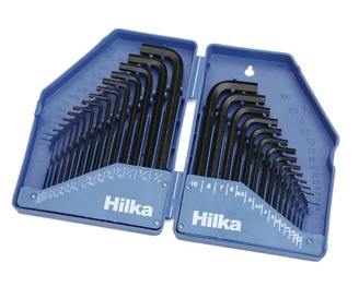 Hilka 30Pc.Key Set Folding Box
