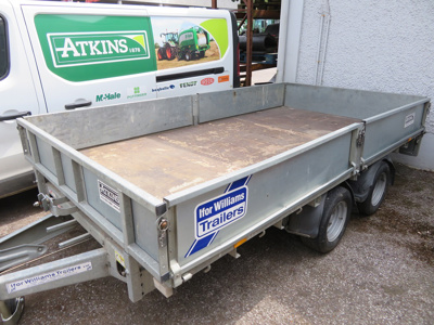 Used Ifor Williams LM126G Flat Bed Trailer