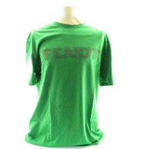 Fendt Men's T-Shirt Embossed Green