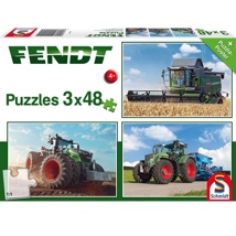Fendt Kids 3 x 48 Piece Jigsaws