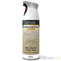 Universal Spray Paint - Gloss White (400ml)
