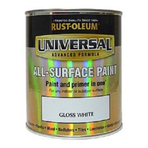 Universal Paint & Primer - Gloss White (250ml)