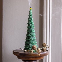 Advent Christmas Tree Candle