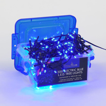 200 LED Blue Multi-Function Christmas Lights