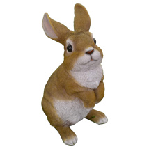 Real Life Standing Rabbit Ornament