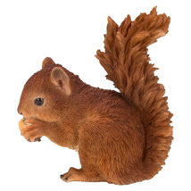 Vivid Arts Baby Red Squirrel Resin Ornament
