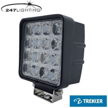 247 4" LED Square Work Lamp | 3840 Lumens