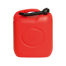 Protool 20lt. Red Plastic Fuel Can