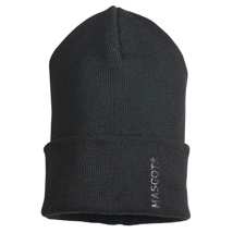 Mascot Knitted Hat - Black
