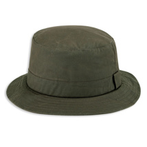 Hoggs Wax Bush Hat, Olive, Various Sizes