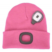 Thinsulate Hat & LED Light Pink