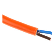 Orange 2 Core Electrical Cable