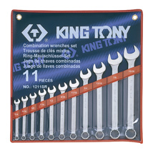 King Tony 11pc. AF Comb. Spanner Set
