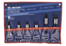 King Tony 42116GP 6Pc Circlip Pliers Set