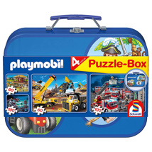 Playmobil 4 Puzzle Box (Metal Case)