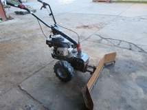 Used Self-propelled Walkbehind Yard Scraper