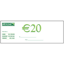 Atkins Voucher - €20