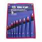 King Tony 1009GRN 9Pc.Pin Punch Set With Grip
