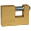 Kasp Brass Shutter Lock 70mm